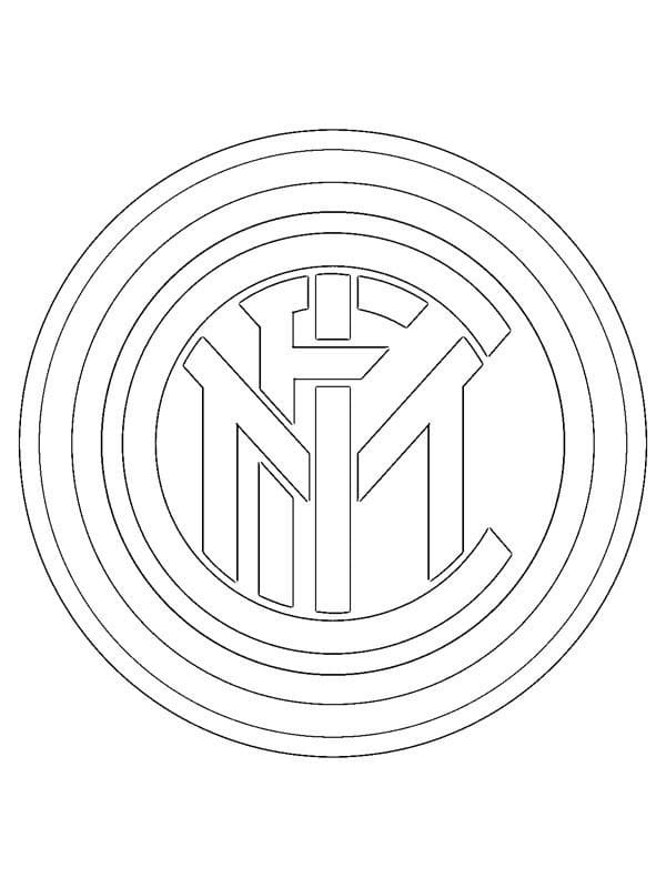 Inter Milan Logo da colorare