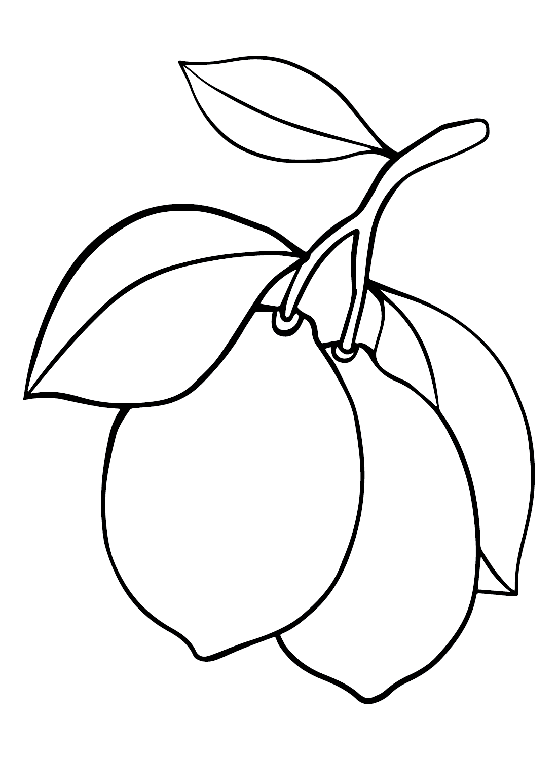 Limoni stampabili da colorare