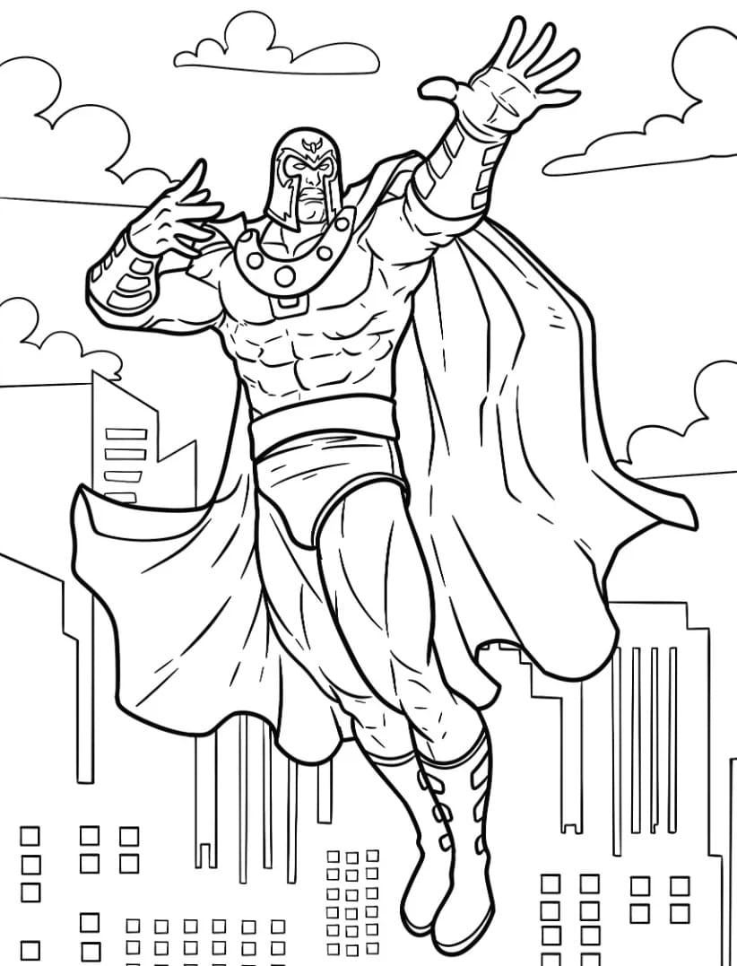 Magneto galleggiante da colorare