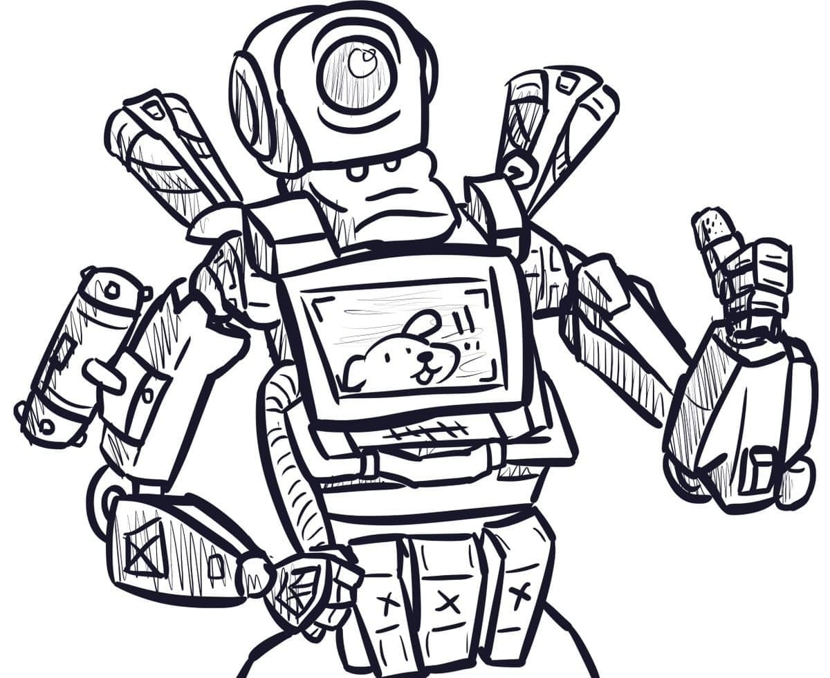 Pathfinder Apex Legends da colorare