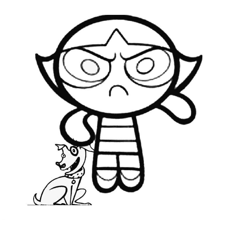 Ranuncolo di PPG da colorare