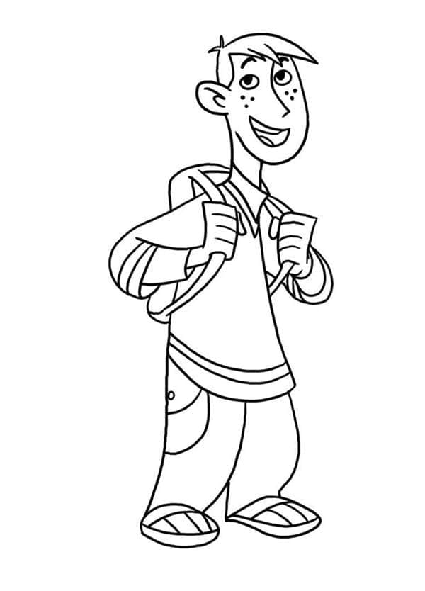 Ron di Kim Possible da colorare