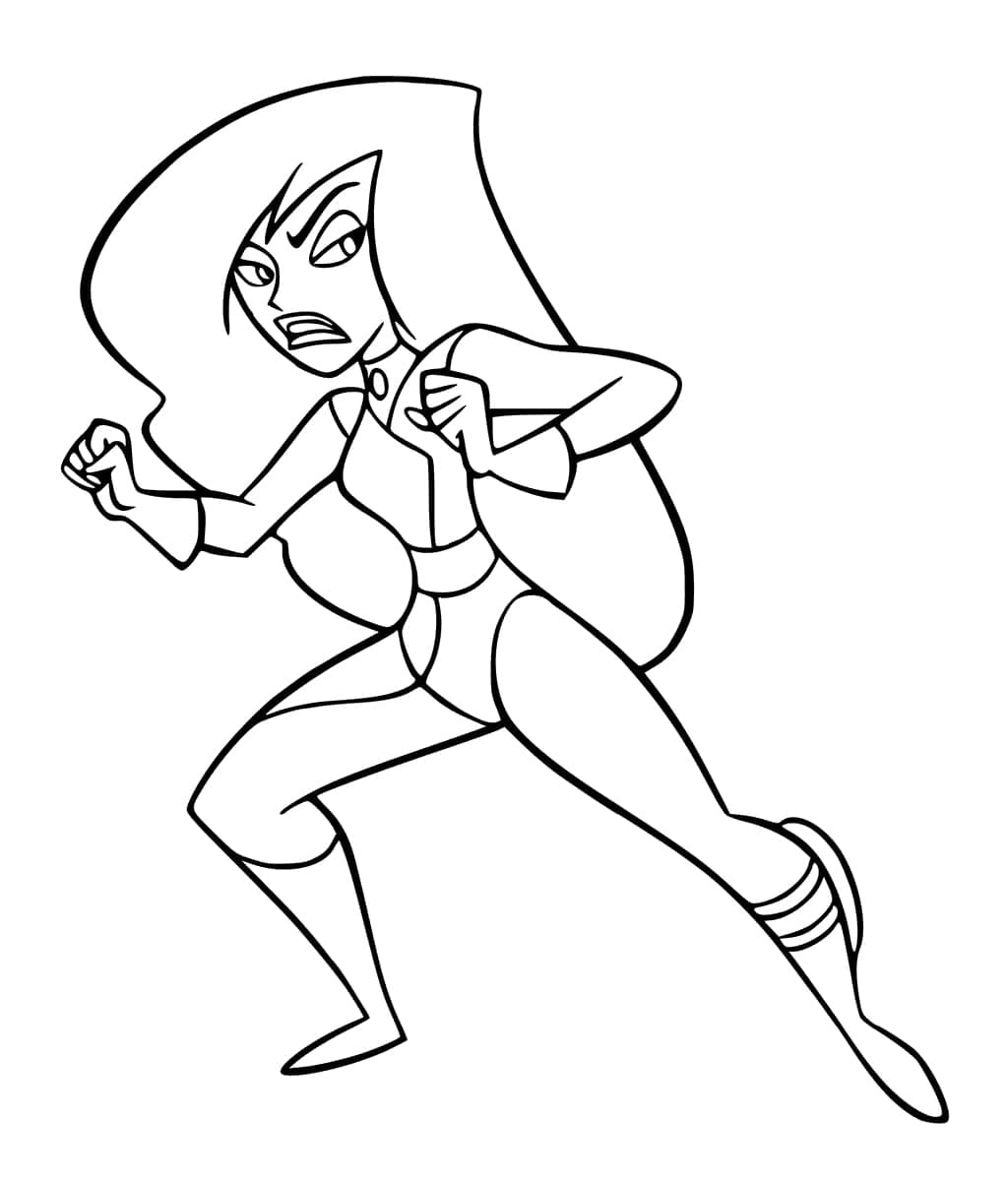 Shego da colorare
