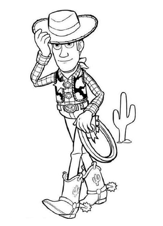 Sheriff Woody di Toy Story 