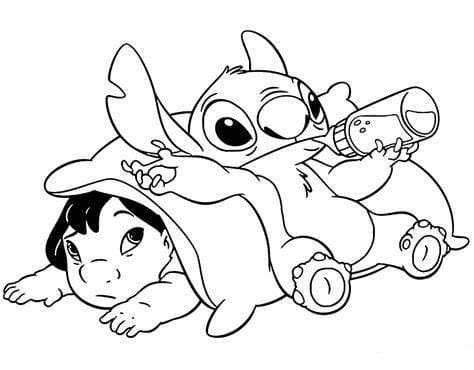 Simpatici Lilo e Stitch 