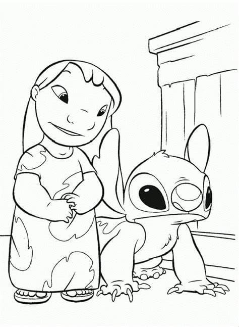 Stampa Lilo e Stitch 