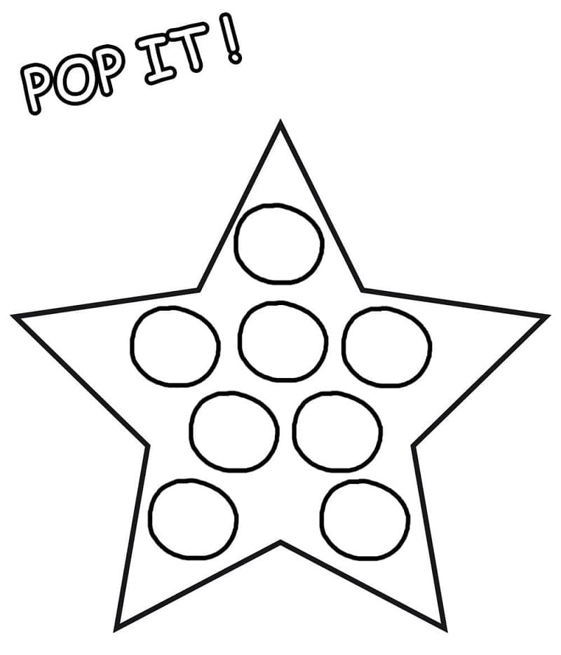 Star Pop It 