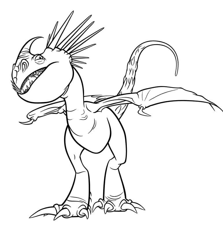 Stormfly Drago da colorare