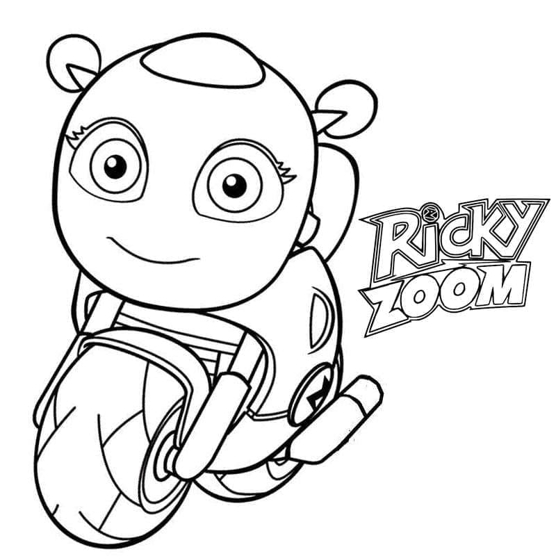 Toot da Ricky Zoom da colorare