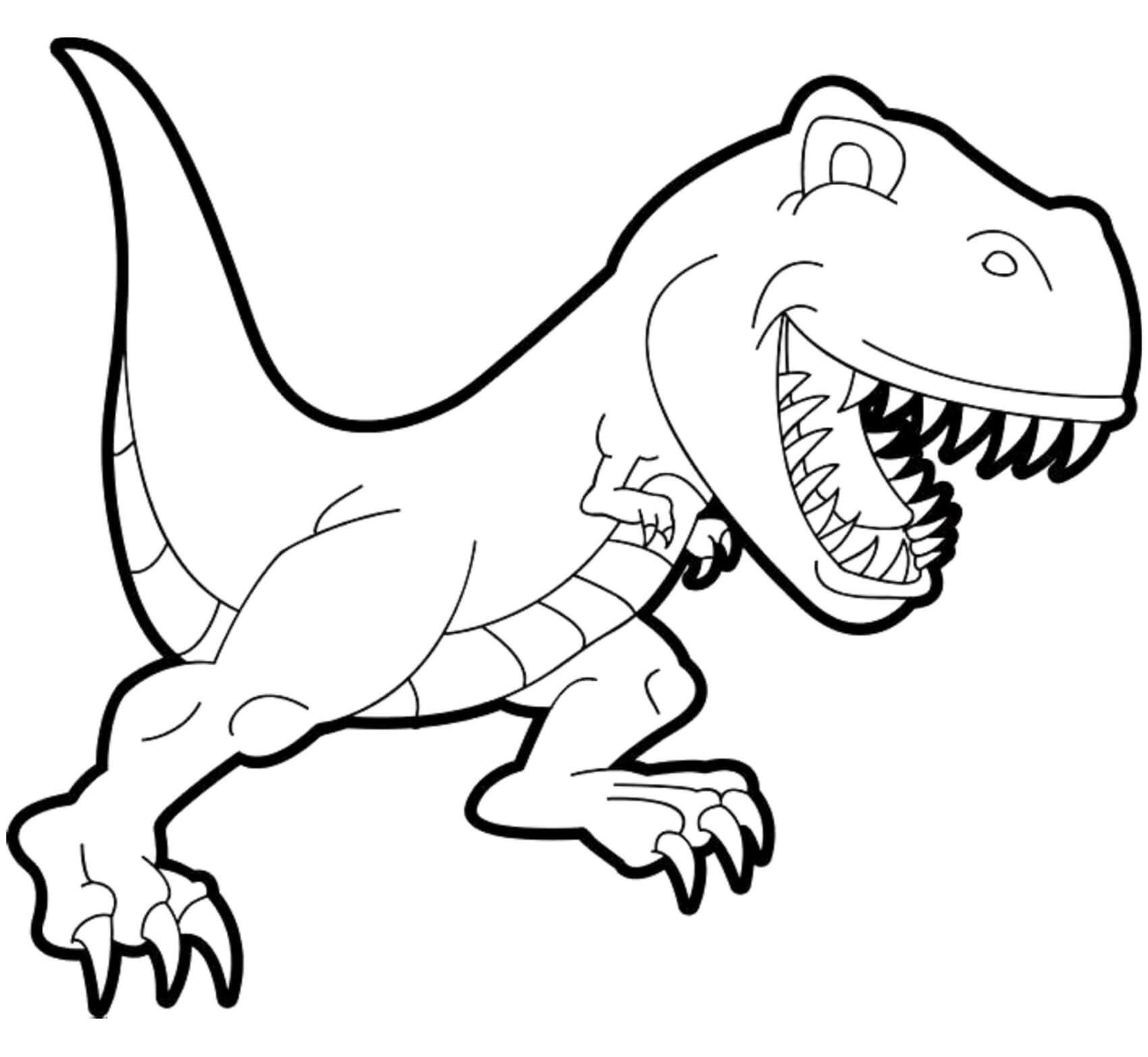 Desenhos de Dinossauro Perfeito para colorir