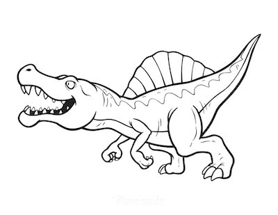 Dinossauro para Impressão para colorir