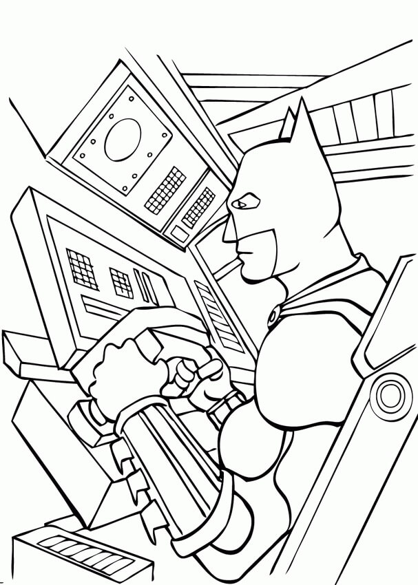 Desenhos de Imagens Gratuitas do Batman para colorir