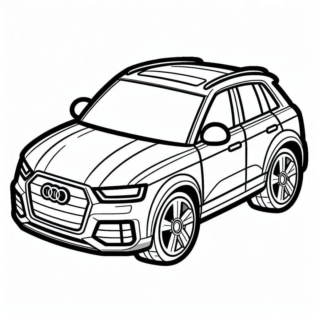 Desenhos de Desenhar imagem de carro para colorir