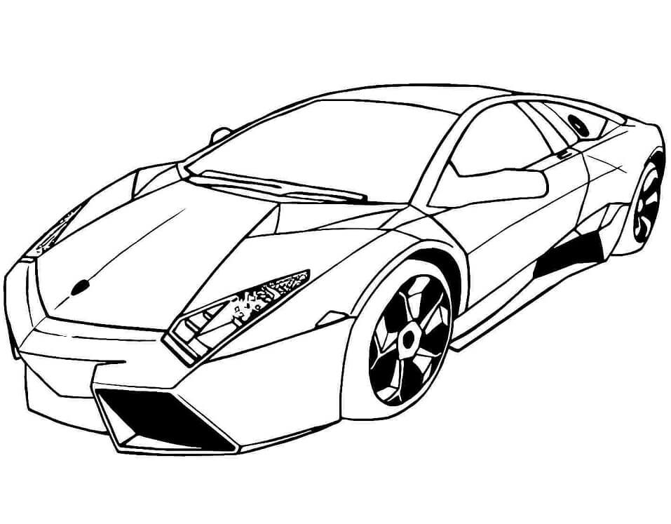 Desenhos de Lamborghini Reventon para colorir