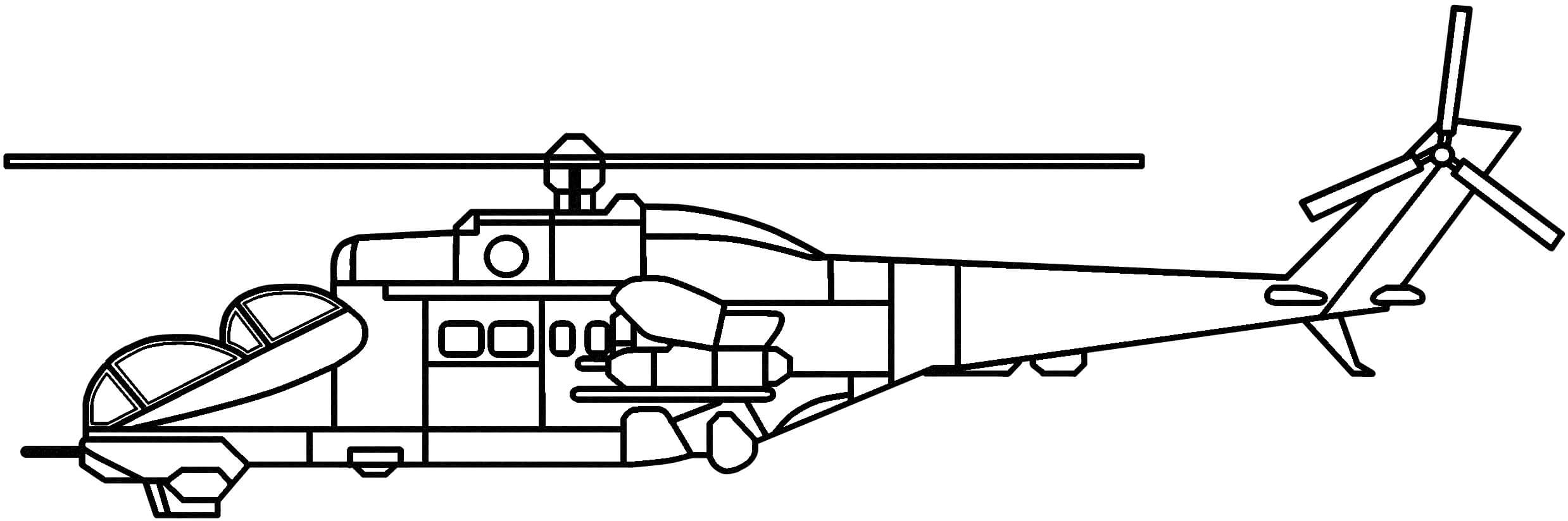 Desenhos de Ótimo Helicóptero para colorir