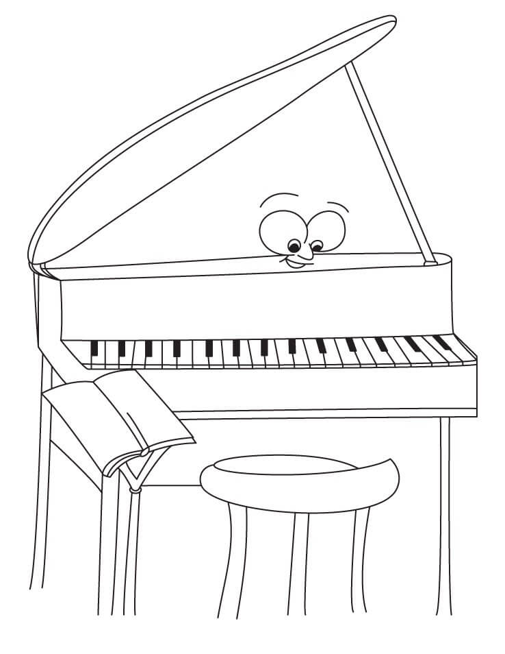 Piano de Desenho Animado 2 לצבעוניותPiano de Desenho Animado 2 לצבעוניות  