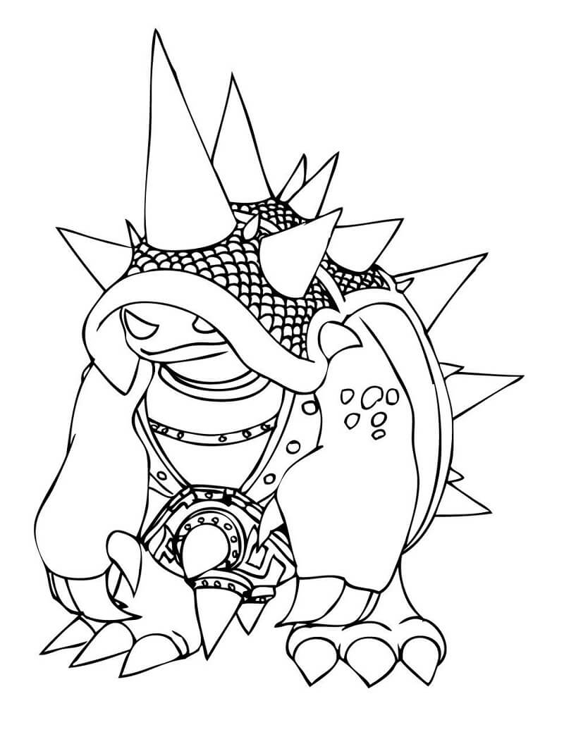 Desenhos de Rammus Liga dos Lendários para colorir