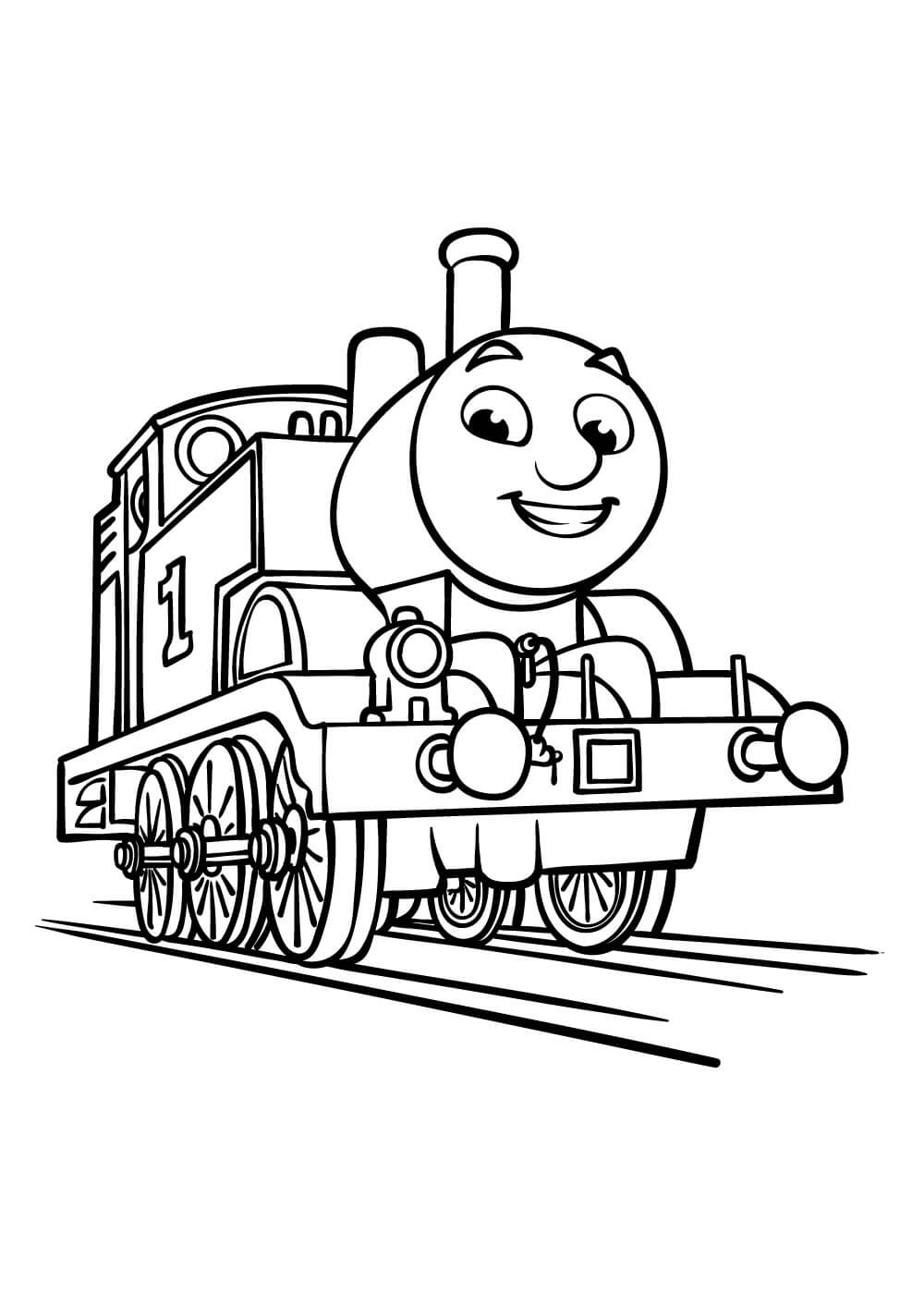 Desenhos de Diversão Thomas, o Trem para colorir