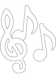 Desenhos de Nota Musical Perfeita para colorir
