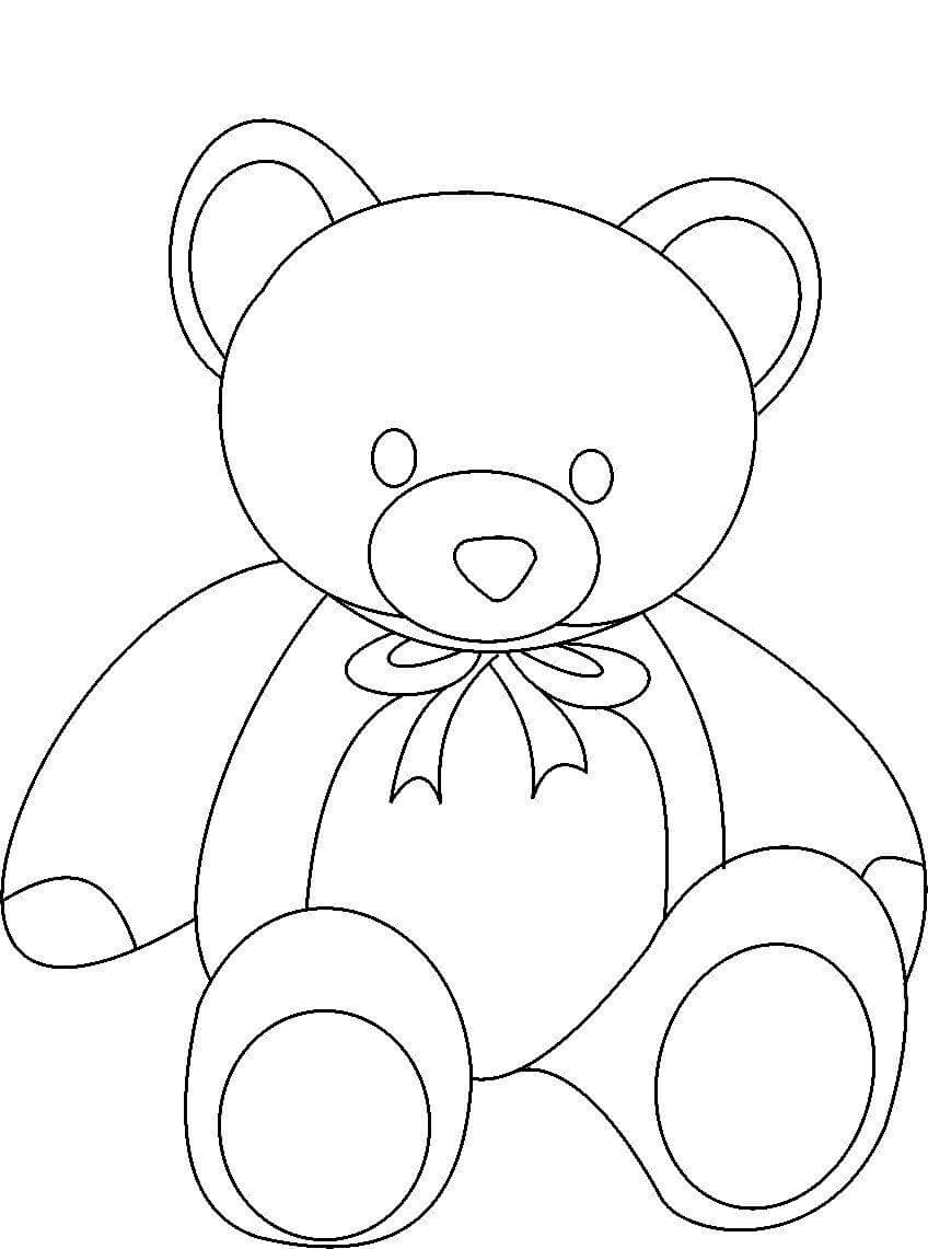 Desenhos de Bom Ursinho para colorir