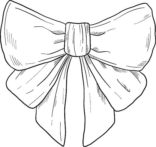 Desenhos de Boa Gravata Borboleta para colorir