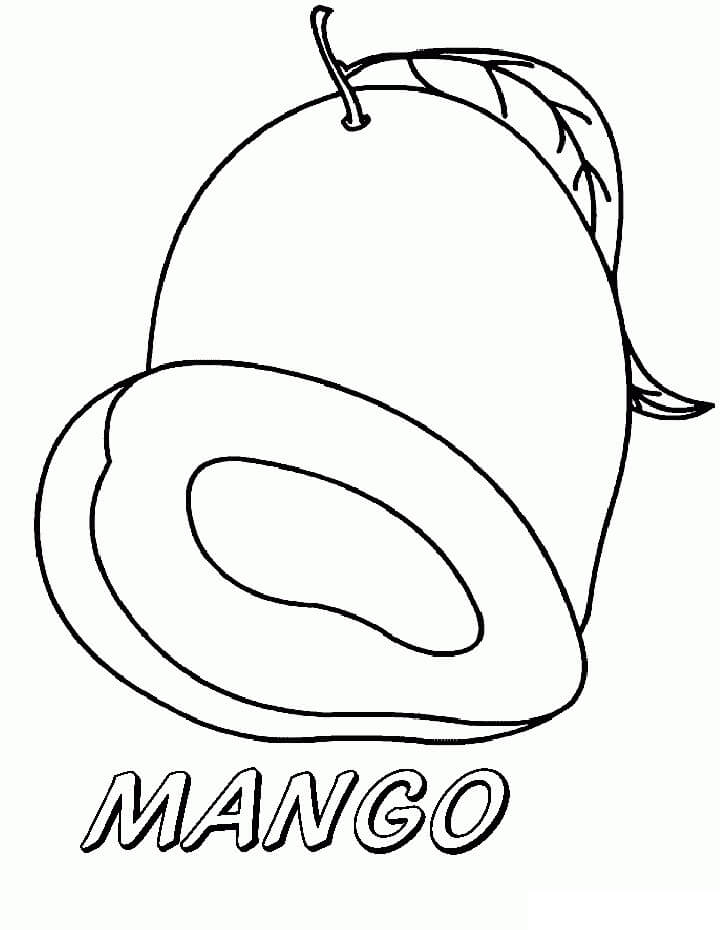 Desenhos de Mangas 6 para colorir