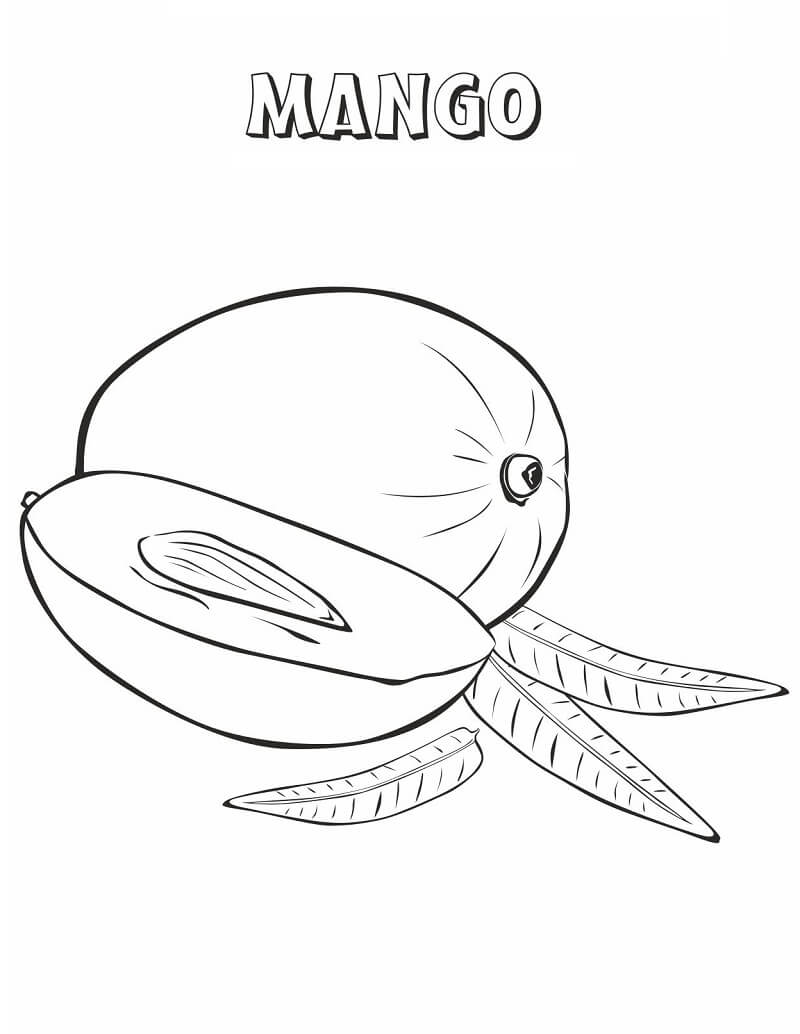 Desenhos de Mangas 9 para colorir