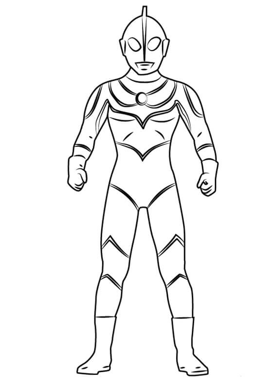 Ultraman Jack para colorir