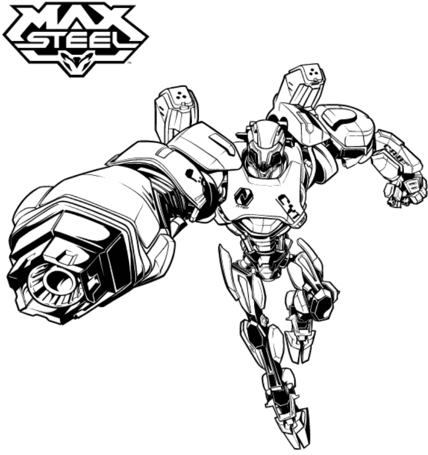 Desenhos de C.y.t.r.o de Max Steel para colorir