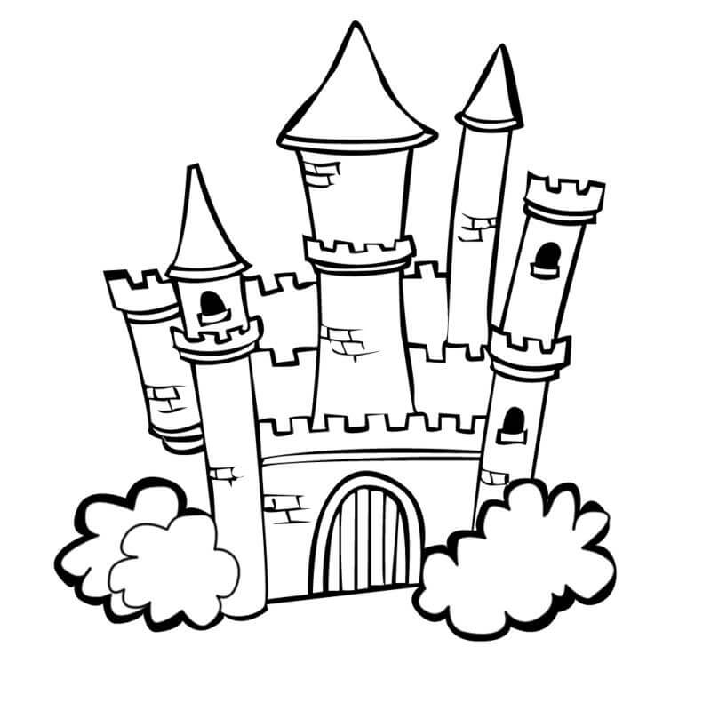 Desenhos de Castelo Incrível 3 para colorir