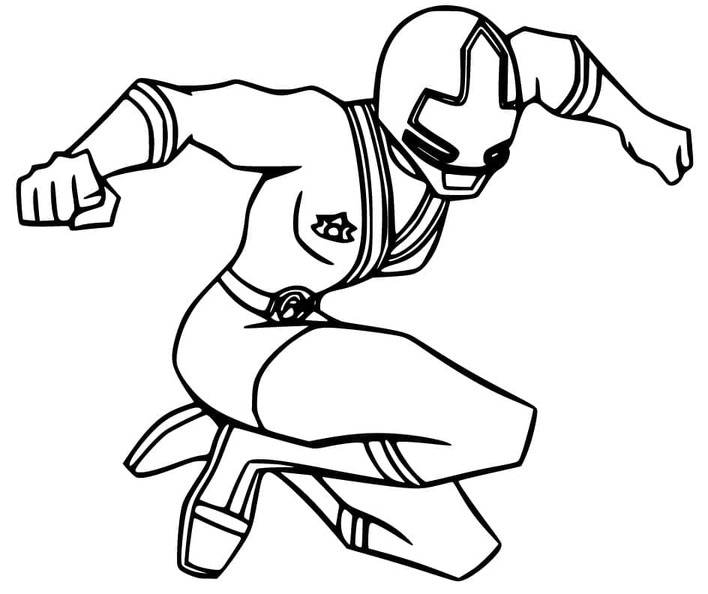 Desenhos de Desenhe Power Rangers 3 para colorir