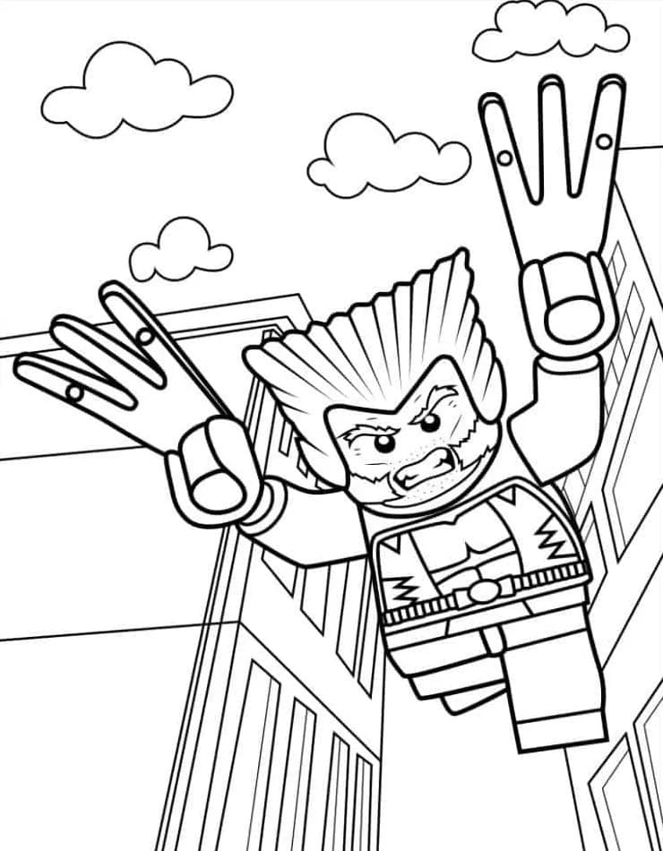 Desenhos de Desenhe Wolverine para imprimir para colorir
