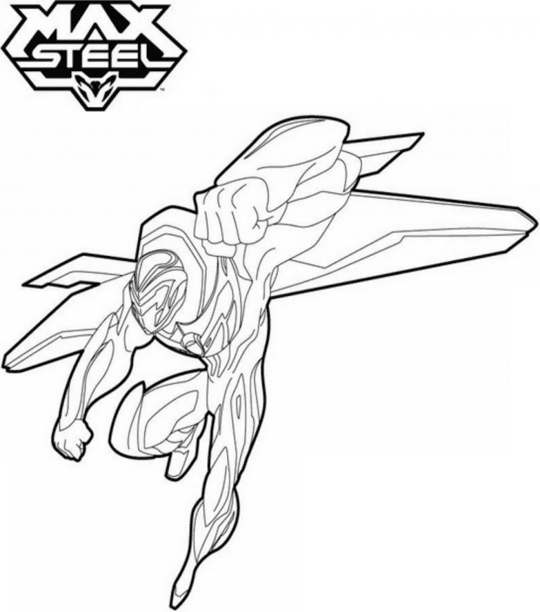 Desenhos de Incrível Max Steel 3 para colorir