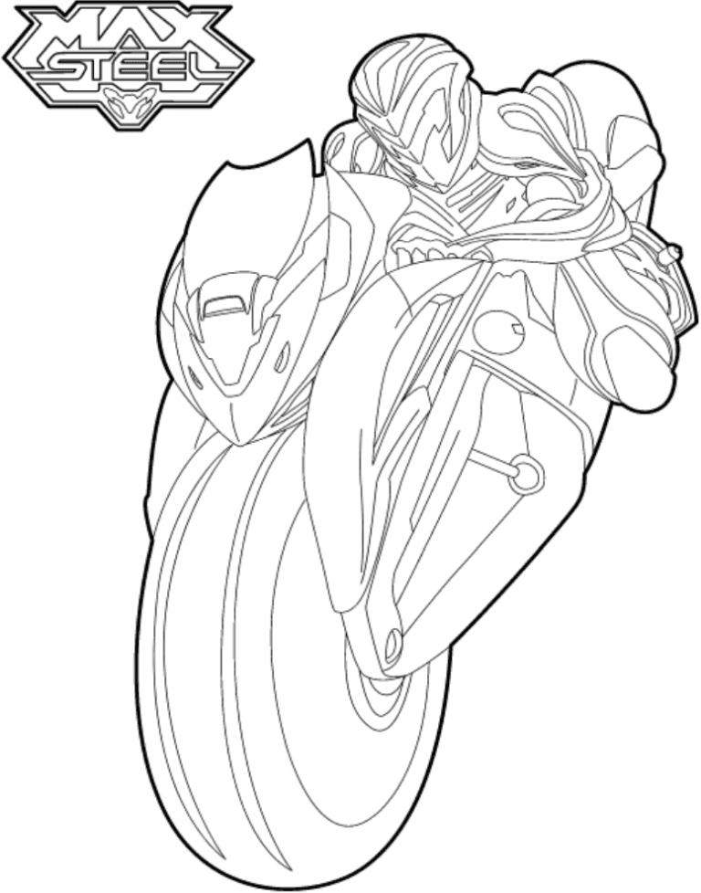 Desenhos de Incrível Max Steel 4 para colorir