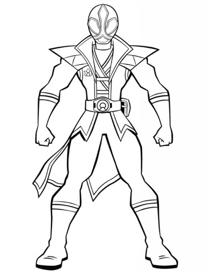 Power Ranger 11 para colorir