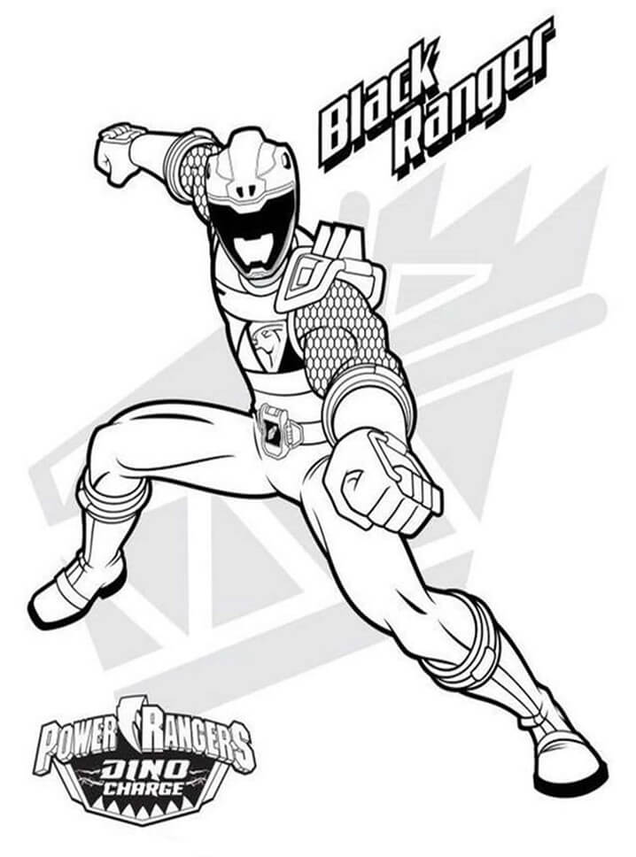 Power Ranger 2 para colorir