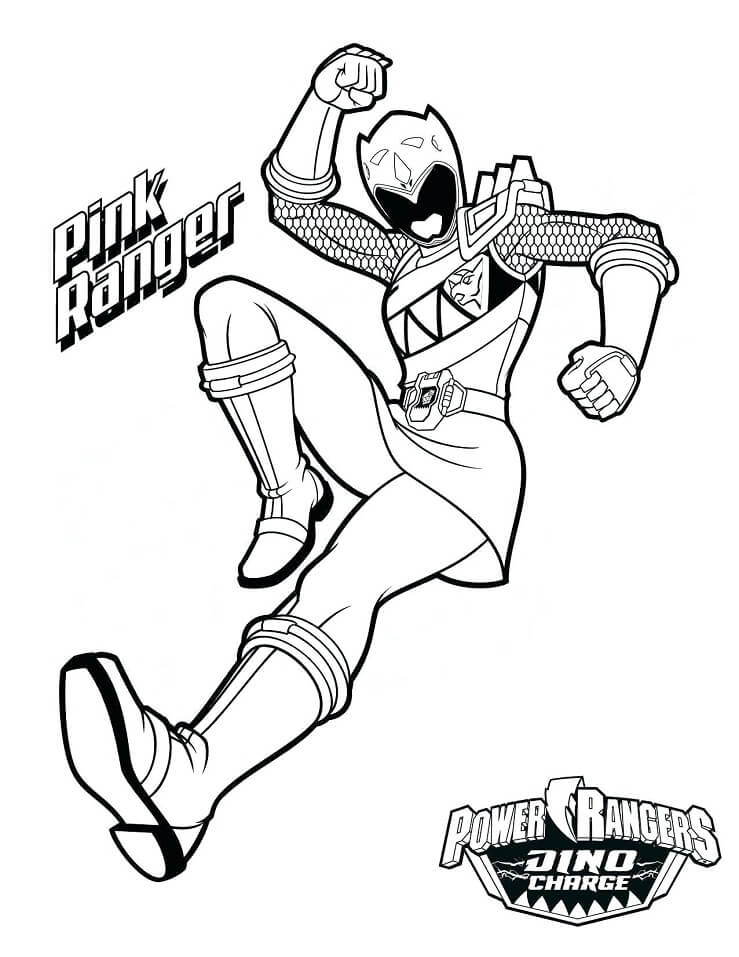 Desenhos de Power Ranger 8 para colorir