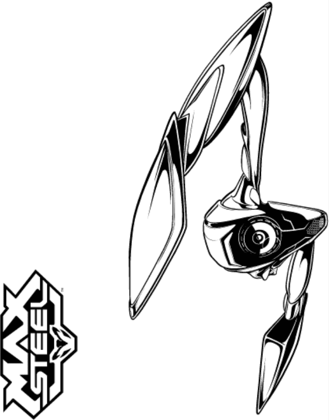 Desenhos de Steel de Max Steel para colorir