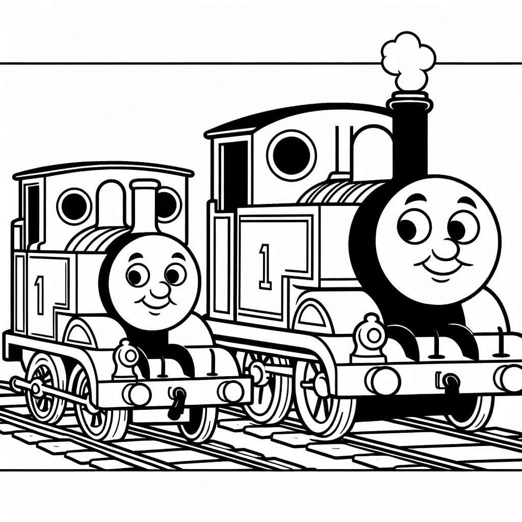 Desenhos de Thomas e Seus Amigos - Página 10 para colorir