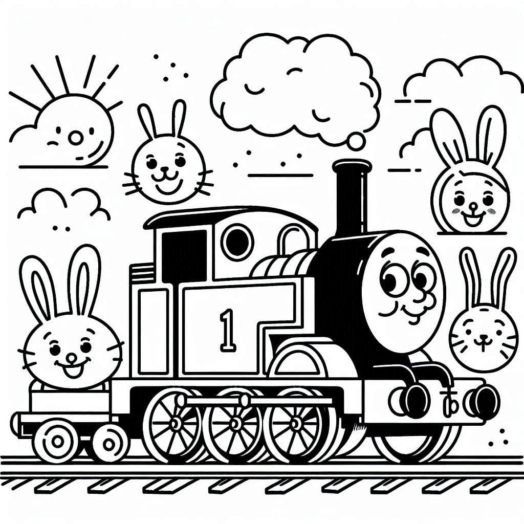 Desenhos de Thomas e Seus Amigos - Página 12 para colorir