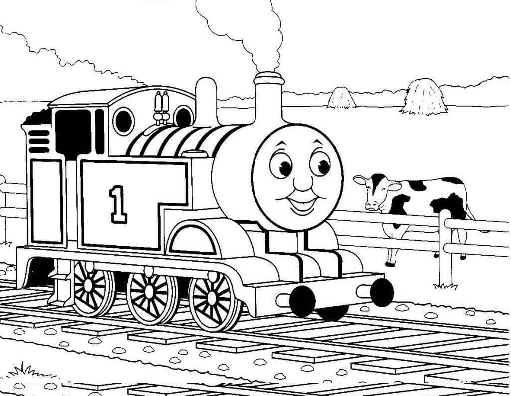 Thomas e Seus Amigos 2 para colorir