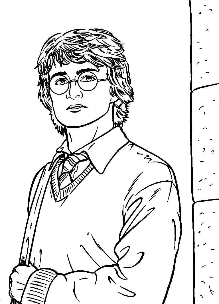 Harry Potter 15 para colorir