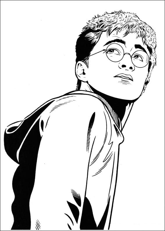 Harry Potter 20 para colorir