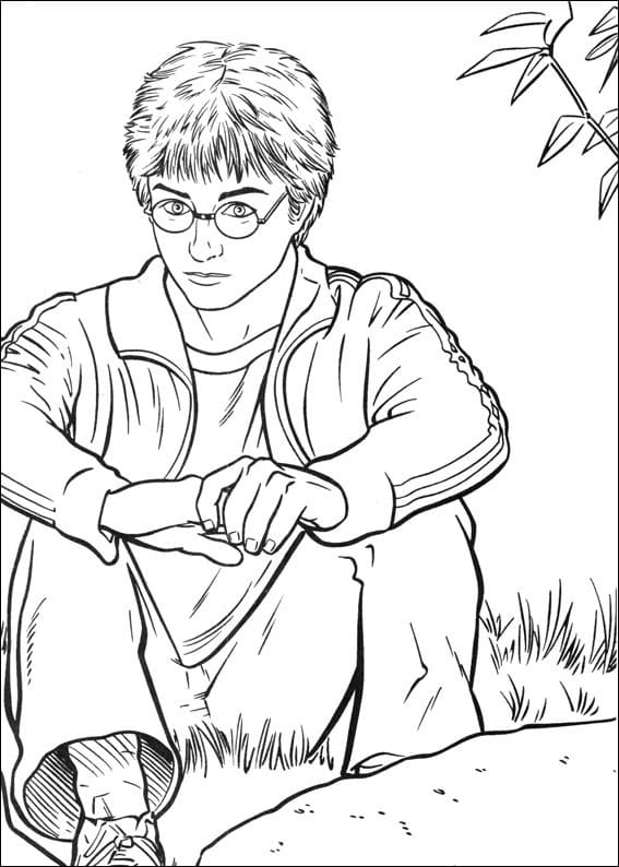 Desenhos de Harry Potter 21 para colorir