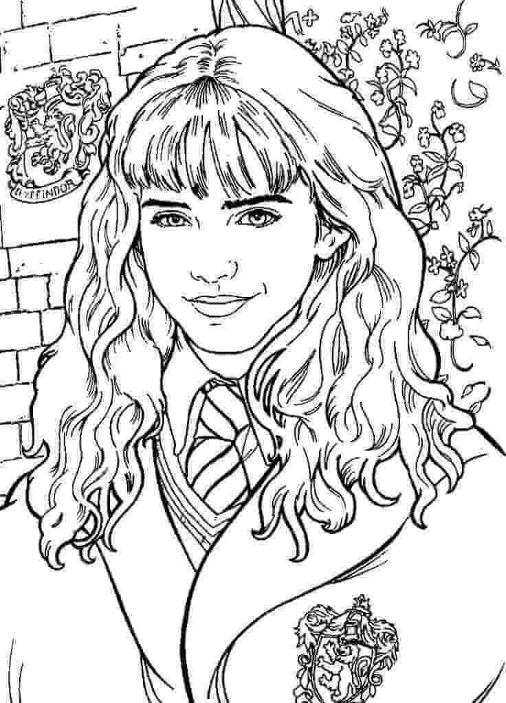 Desenhos de Hermione Granger 2 para colorir