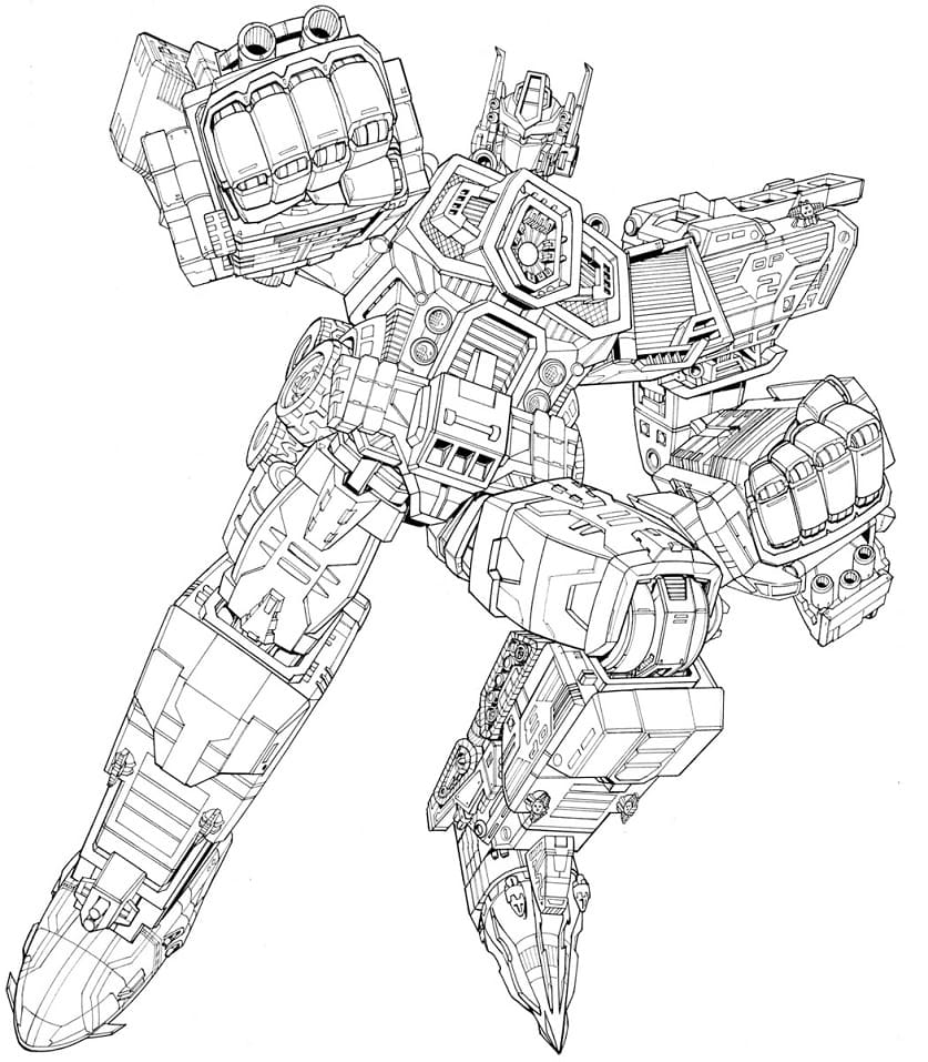 Desenhos de Desenhar Transformers Optimus Prime Desenho Animado para colorir