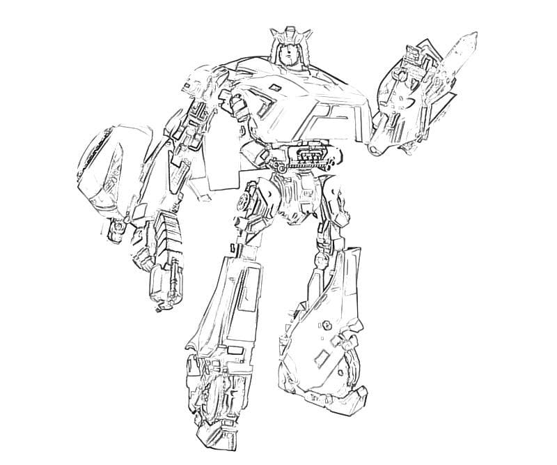 Desenhos de Desenhe Transformers Livres para colorir