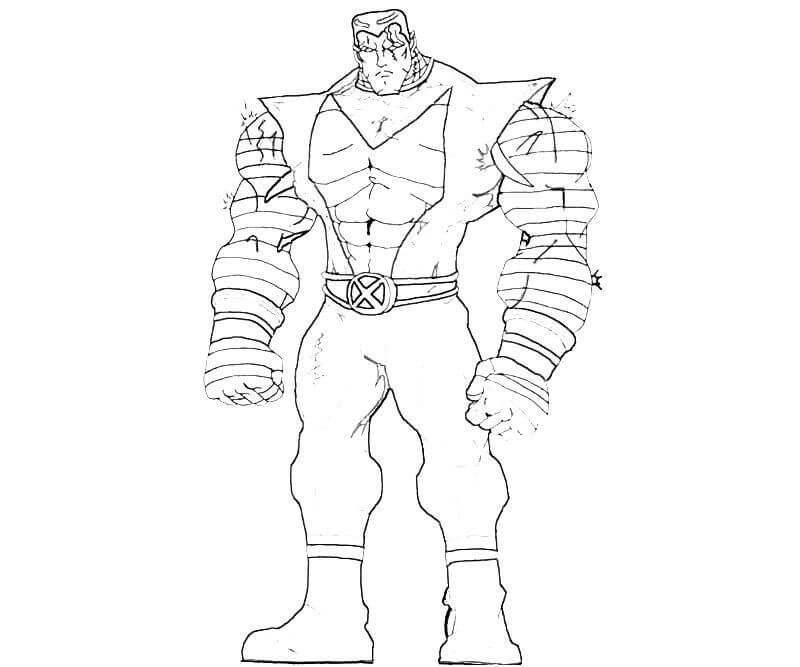 Desenhos de Homem De Ferro De X-Men para colorir