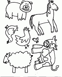 Desenhos de Animal da Fazenda do McDonald para colorir