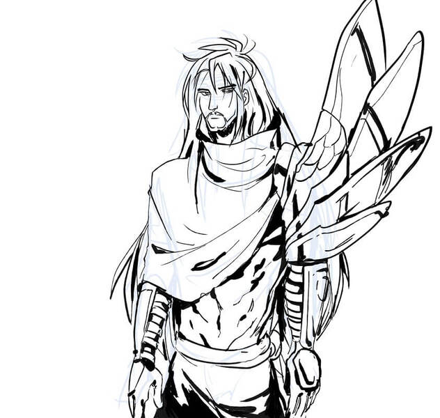 Desenhos de Desenhar Yasuo - Página 6 para colorir